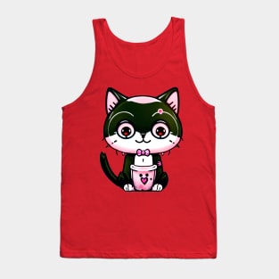 A CUTE KAWAI Kitty Tank Top